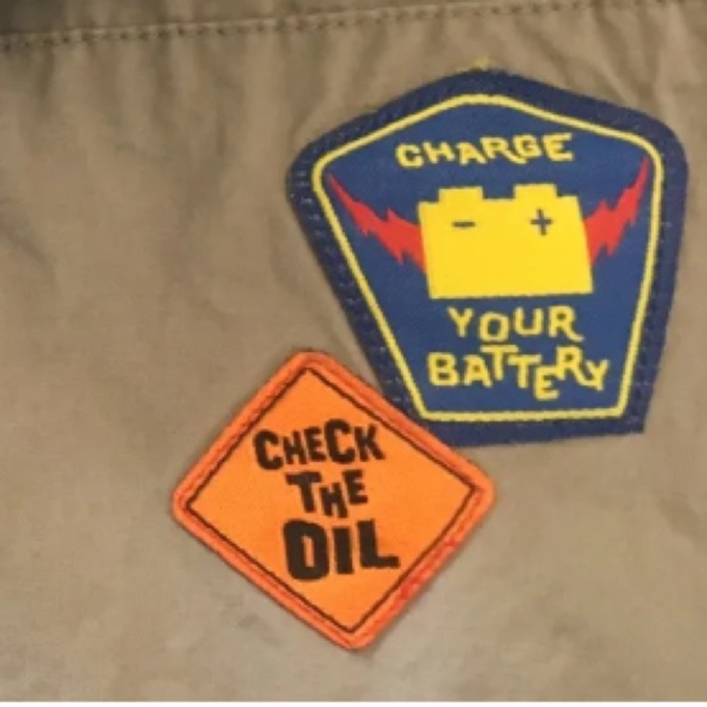 Handy Manny collared shirt in gray Like New tools motorcycle shop boys Disney 5T - Picture 7 of 16